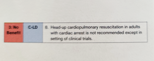 ■Evidence to Recommendation – Heads Up CPR